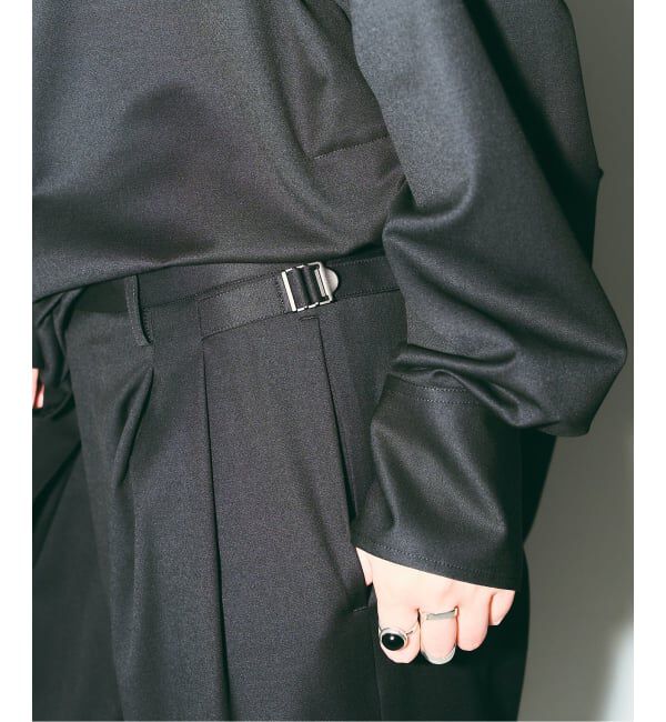  「《予約》TWILL 2TUCK パンツ」|スラックス|