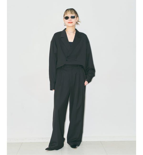  「《予約》TWILL 2TUCK パンツ」|スラックス|