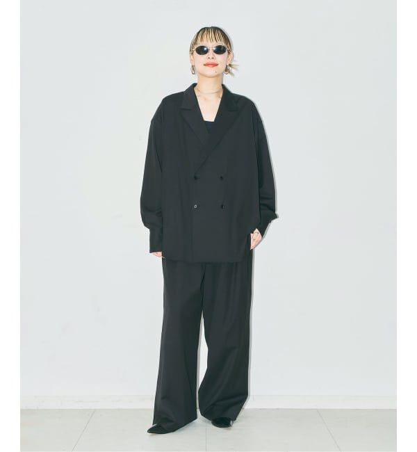  「《予約》TWILL 2TUCK パンツ」|スラックス|