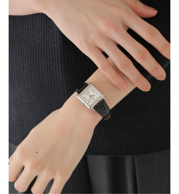 HIROB「Rosemont N011-SWR BBK Silver」|腕時計|