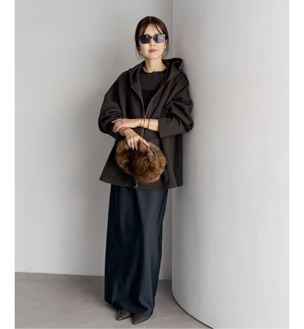 Plage「《予約》poncho パーカー」|パーカー|