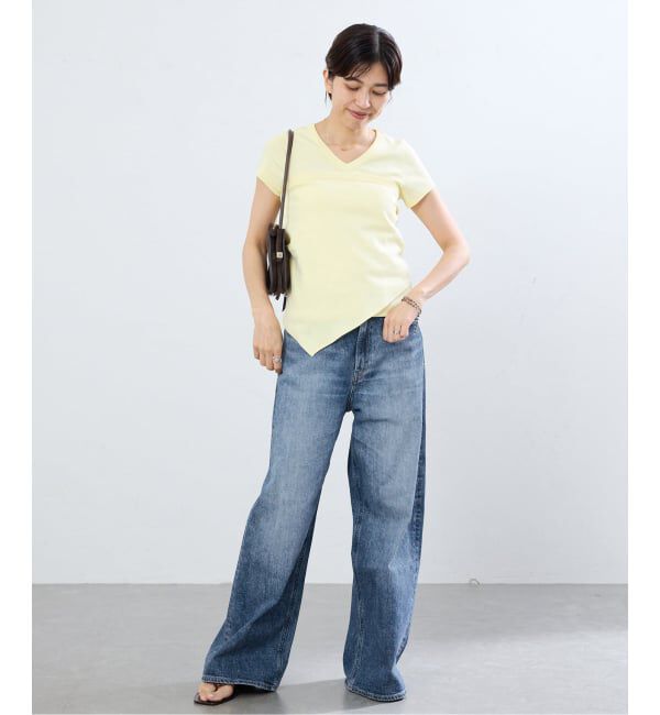 IENA「《追加》YANUK/ヤヌーク 別注 MARY Baggy straight デニムパンツ」|デニム|