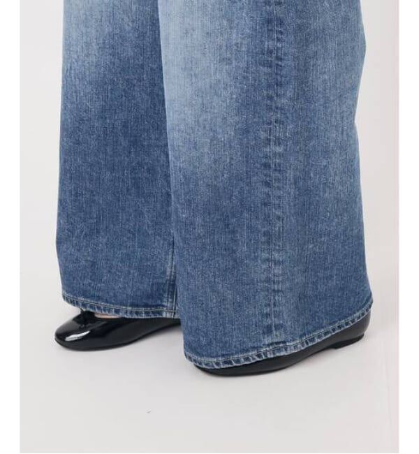 IENA「《追加》YANUK/ヤヌーク 別注 MARY Baggy straight デニムパンツ」|デニム|