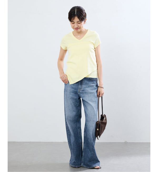 IENA「《追加》YANUK/ヤヌーク 別注 MARY Baggy straight デニムパンツ」|デニム|