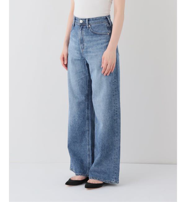 IENA「《追加》YANUK/ヤヌーク 別注 MARY Baggy straight デニムパンツ」|デニム|