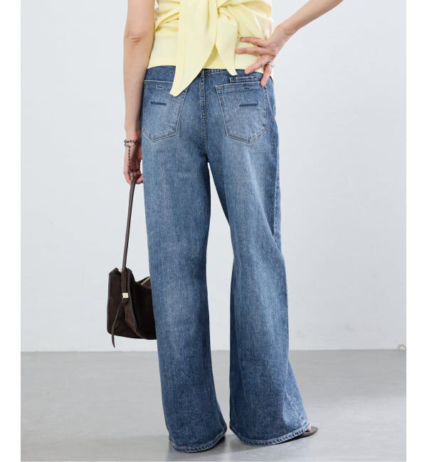 IENA「《追加》YANUK/ヤヌーク 別注 MARY Baggy straight デニムパンツ」|デニム|