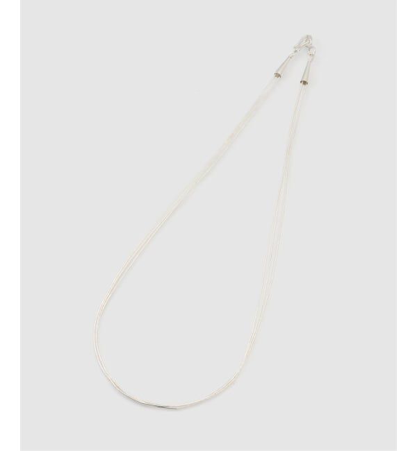 SLOBE IENA「Native SilverStreams ネックレス 3連 45cm NSS1005450」|ネックレス|