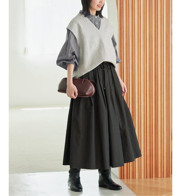 SLOBE IENA「《WEB限定カラーあり/追加予約》ピンタックバルーンスリーブブラウス」|シャツ・ブラウス|