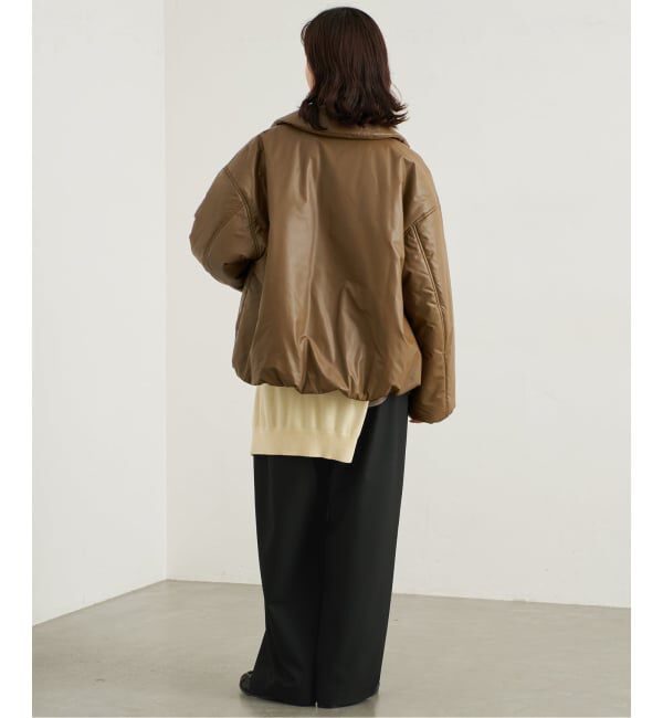SLOBE IENA「《WEBのみ4サイズ展開/WEB限定カラー/吸湿発熱/予約》CIRCULATE WARM タックパンツ」|スラックス|