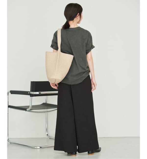 SLOBE IENA「《予約》SLOBE イントレチャートトートバッグL」|トートバッグ|