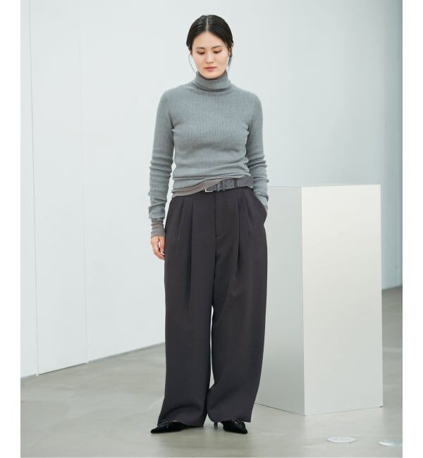 IENA「《予約》アーチタックパンツ」|その他|