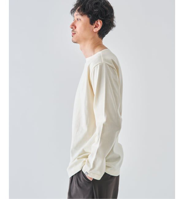 EDIFICE「LOOPWHEELER for LOWERCASE 別注 天竺ボートネック」|Tシャツ・カットソー|