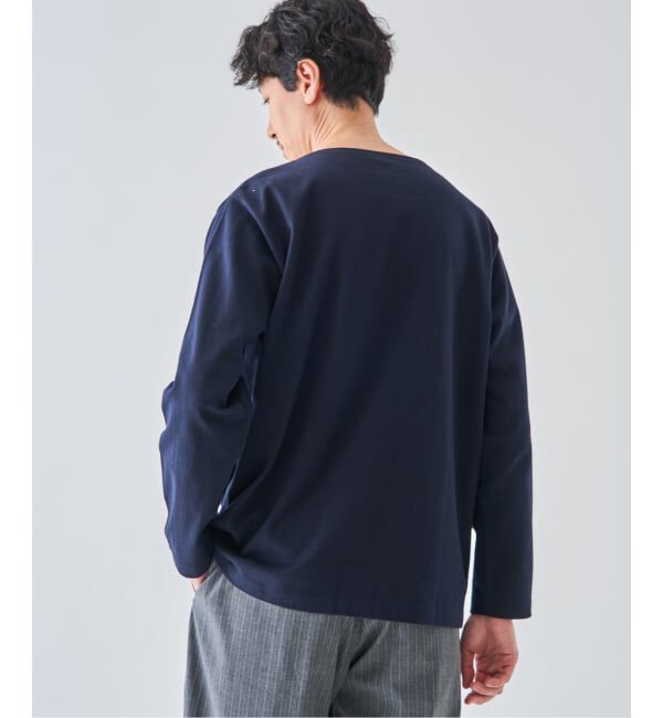 EDIFICE「LOOPWHEELER for LOWERCASE 別注 天竺ボートネック」|Tシャツ・カットソー|