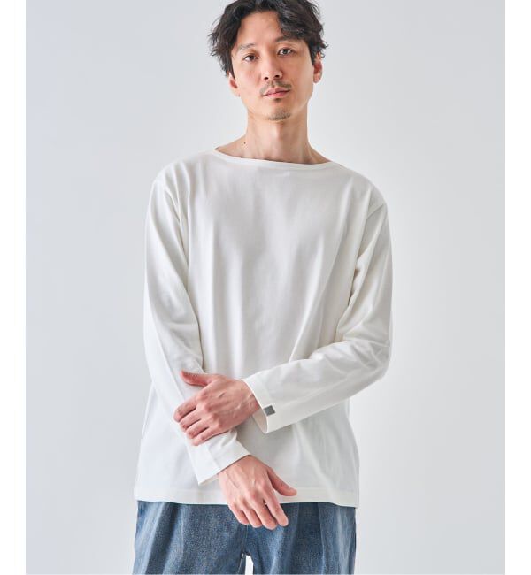 EDIFICE「LOOPWHEELER for LOWERCASE 別注 天竺ボートネック」|Tシャツ・カットソー|