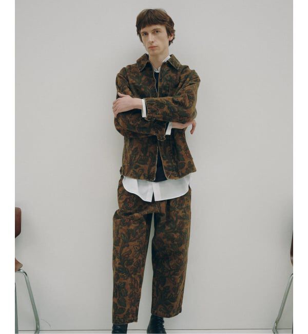 EDIFICE「《予約》Hedie.+ Flower Baker Pants」|チノ|