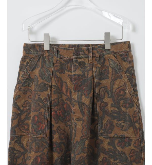EDIFICE「《予約》Hedie.+ Flower Baker Pants」|チノ|