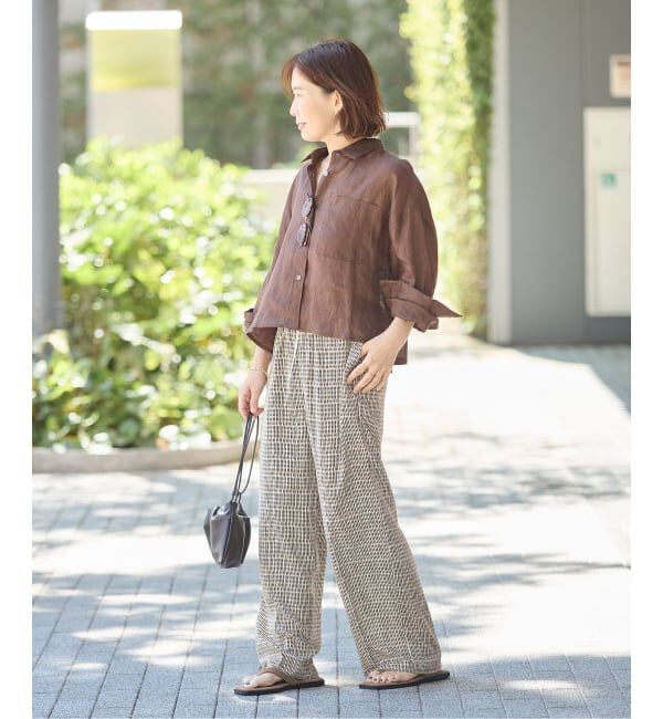 journal standard L'essage「《追加》DEVEAUX GOLDラメモノトーンイージーパンツ」|その他|