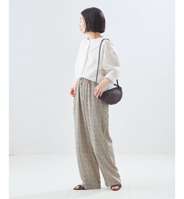 journal standard L'essage「《追加》DEVEAUX GOLDラメモノトーンイージーパンツ」|その他|