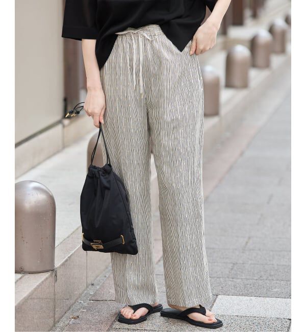 journal standard L'essage「《追加》DEVEAUX GOLDラメモノトーンイージーパンツ」|その他|