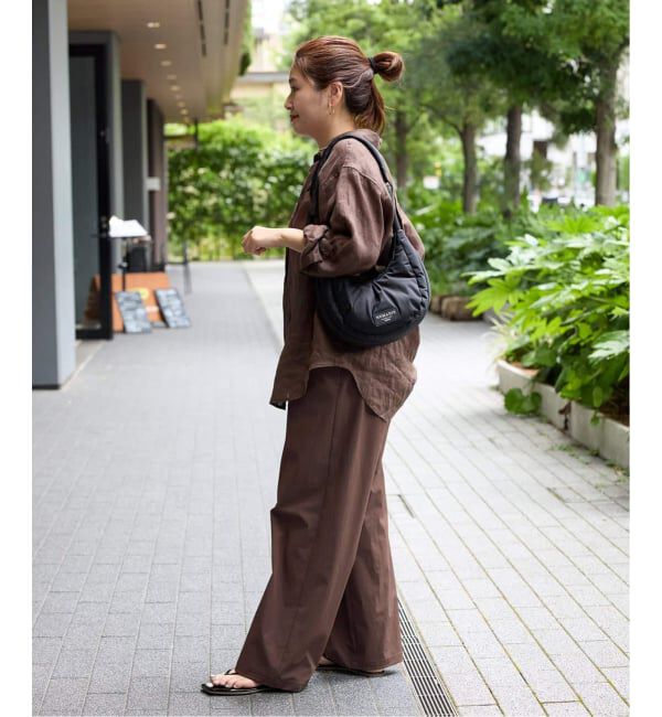 JOURNAL STANDARD「《追加4》【撥水/接触冷感/洗える/UVカット】リネンナイロンストレッチワイドパンツ」|その他|