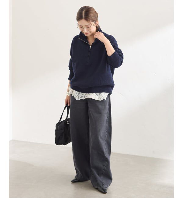 JOURNAL STANDARD「《予約》COLLINSVILLE ハーフジッププルオーバー」|ニット・セーター|