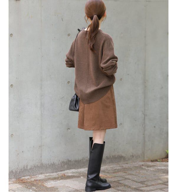 JOURNAL STANDARD relume「《予約》ウォッシャブルハミルトンウール クループルオーバー」|ニット・セーター|