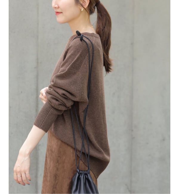 JOURNAL STANDARD relume「《予約》ウォッシャブルハミルトンウール クループルオーバー」|ニット・セーター|