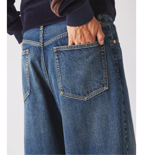 JOURNAL STANDARD relume「《予約》クラフトデニム 13.5oz ワイドストレート」|デニム|