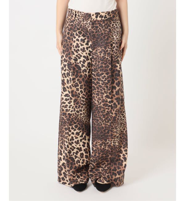journal standard L'essage「レオパードウールパンツ」|その他|