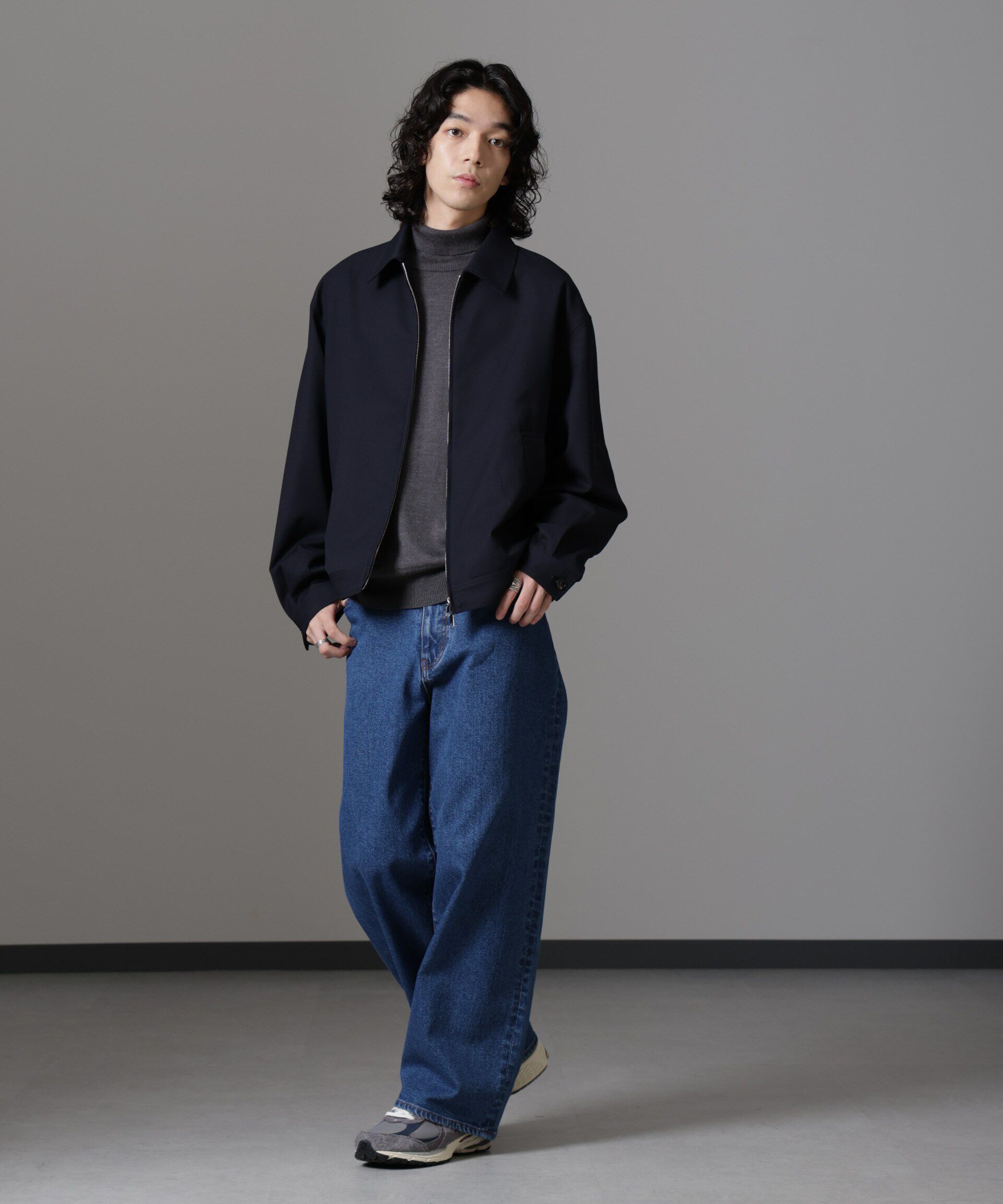 nano･universe「「MC」TIMELESS WARDROBE リラックスフィットデニム 252」|チノ|