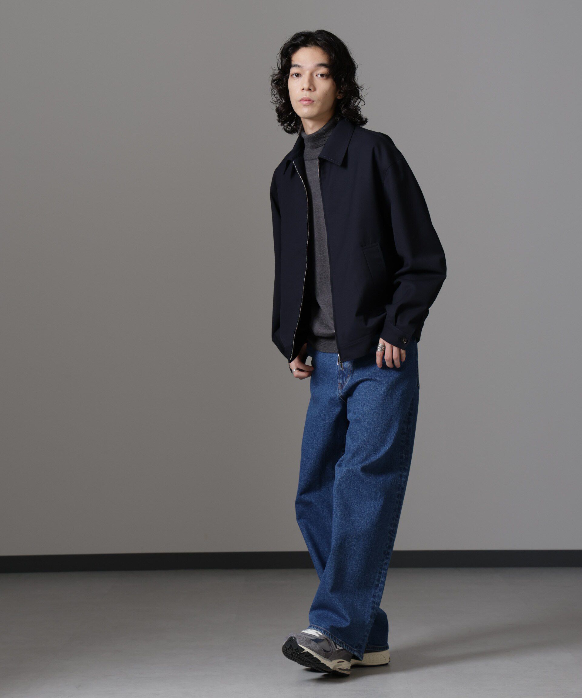 nano･universe「「MC」TIMELESS WARDROBE リラックスフィットデニム 252」|チノ|