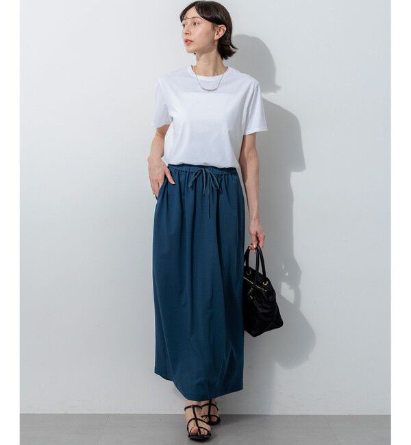 23区「【WEB＆一部店舗限定カラーあり/Oggi掲載】ハイエンド クルーネック Tシャツ」|Tシャツ・カットソー|