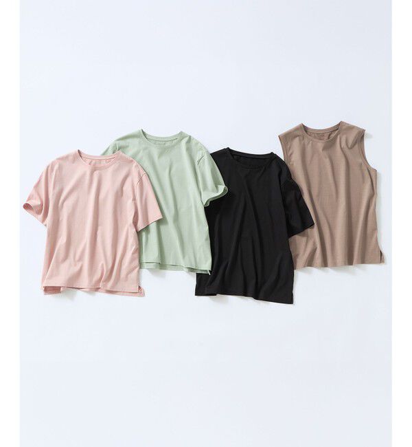 23区「【WEB＆一部店舗限定カラーあり/Oggi掲載】ハイエンド クルーネック Tシャツ」|Tシャツ・カットソー|