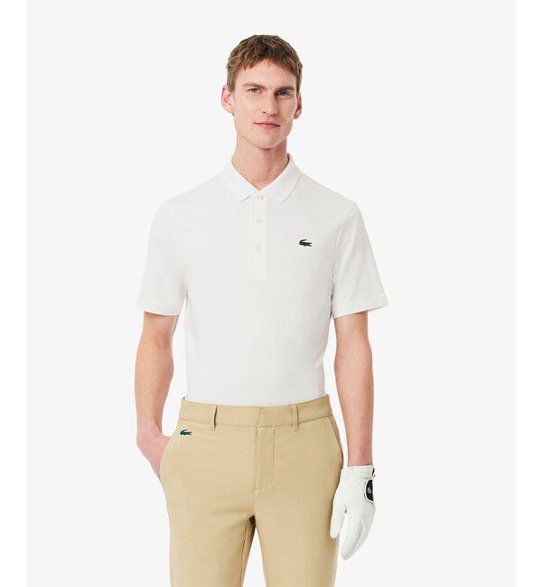 LACOSTE「ウルトラドライゴルフポロシャツ」|ポロシャツ|ホワイト
