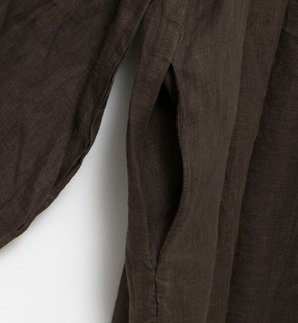 NOLLEY'S sophi「【WALANCE/ワランス】natural dye linen balloon sleeve dress」|ワンピース|