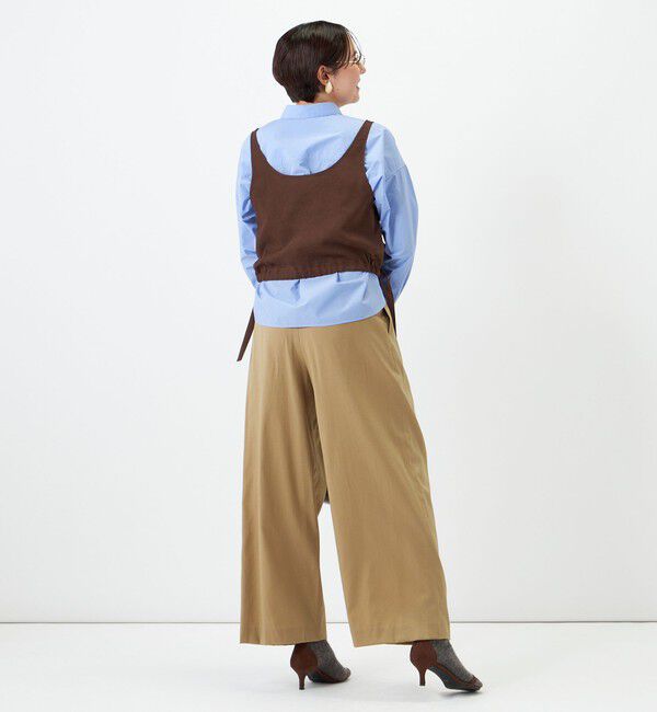 NOLLEY'S「【一部WEB限定サイズ】ウォッシャブルロビンソンツイルデザインパンツ」|その他|