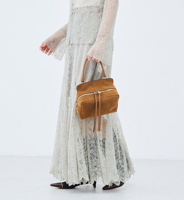 NOLLEY'S sophi「《セットアップ対応》ウォッシャブラルッセルレースマキシマーメイドスカート」|スカート|