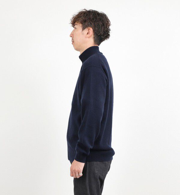 NOLLEY'S goodman「ウールカシミヤ スタンドジップニット 26AW」|ニット・セーター|