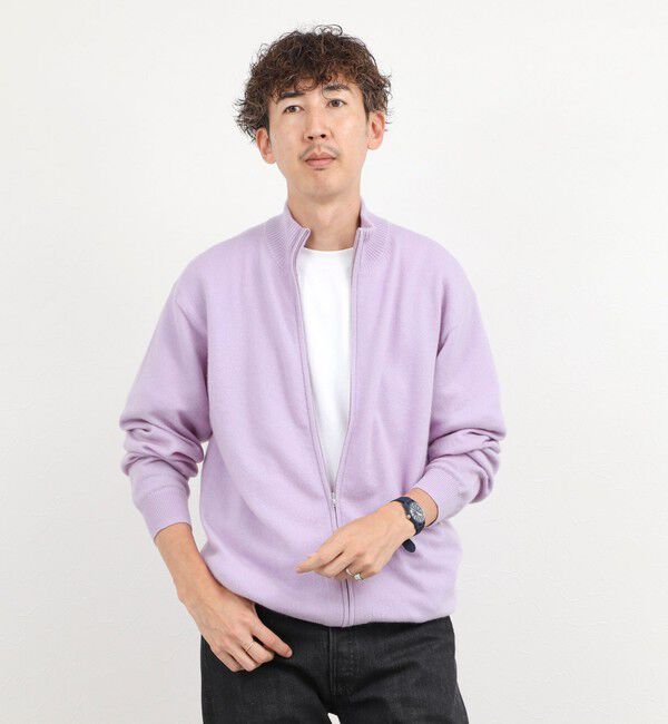 NOLLEY'S goodman「ウールカシミヤ スタンドジップニット 26AW」|ニット・セーター|
