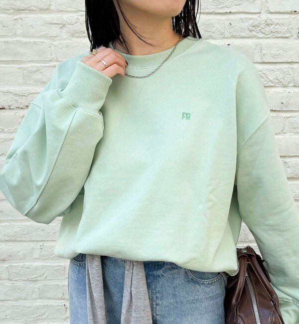 fredy emue「FR刺繍ヘビー裏毛スウェット」|スウェット・ジャージ|ミント