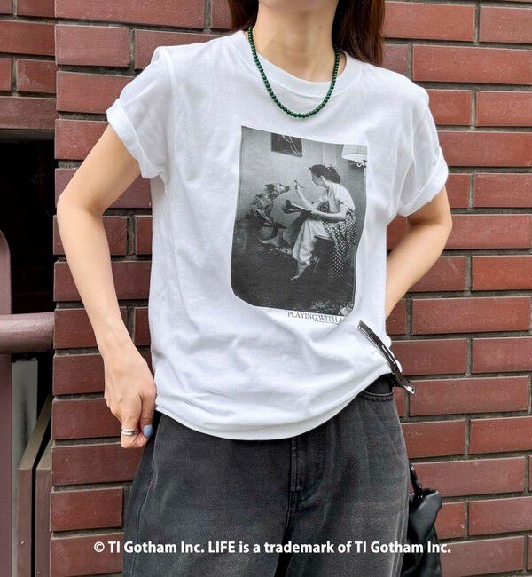 fredy emue「【haru &times; GOOD ROCK SPEED】PhotoコンパクトTシャツ」|Tシャツ・カットソー|