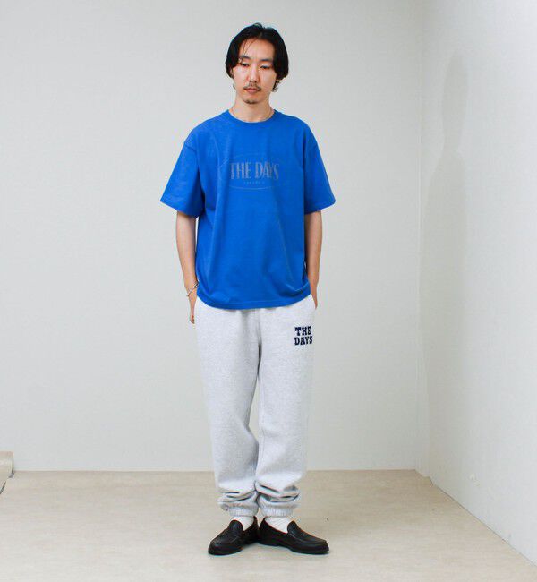 GLOSTER「【THE DAYS/ザ デイ】ORBAL 2 TEE オーバルロゴ Tシャツ リフレクタープリント」|Tシャツ・カットソー|