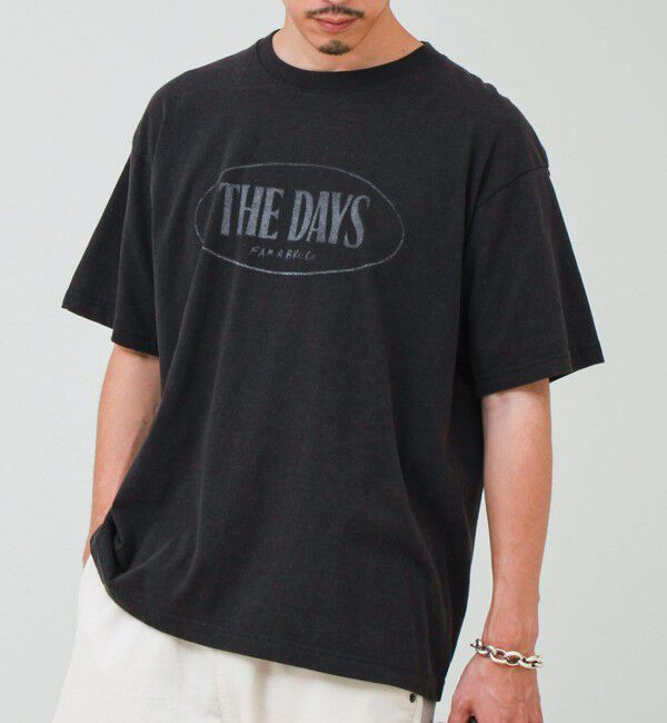 GLOSTER「【THE DAYS/ザ デイ】ORBAL 2 TEE オーバルロゴ Tシャツ リフレクタープリント」|Tシャツ・カットソー|
