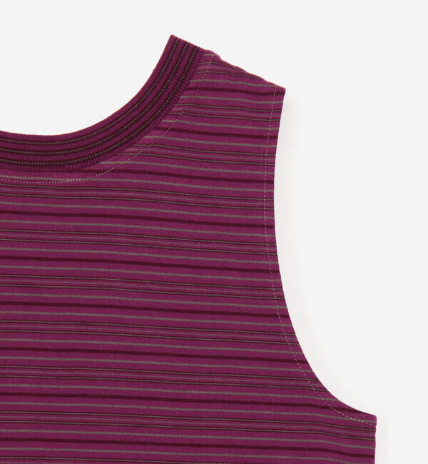 「Yonetomi | 〈別注〉ボーダータンクトップ WOMEN」|Tシャツ・カットソー|