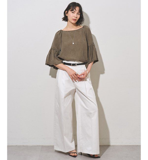  「TWILLタックパンツ」|その他|