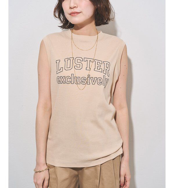  「ノースリーブロゴTシャツ」|Tシャツ・カットソー|