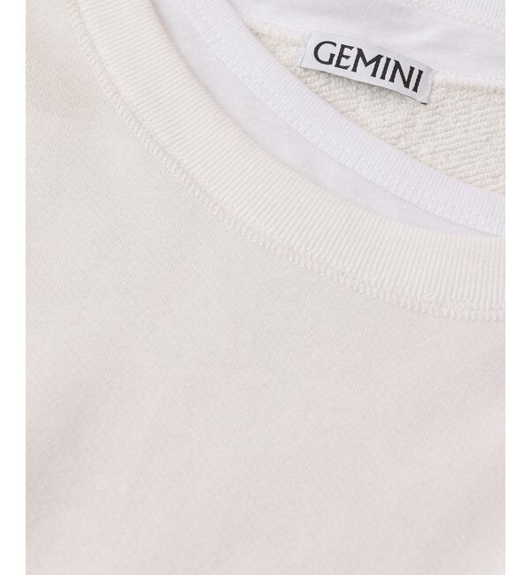  「【GEMINI】レイヤード裏毛」|Tシャツ・カットソー|