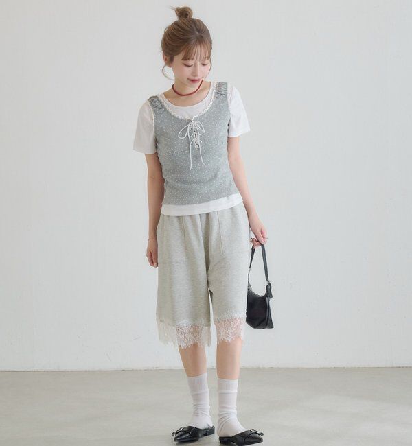  「ドットタンクレイヤードTee」|Tシャツ・カットソー|