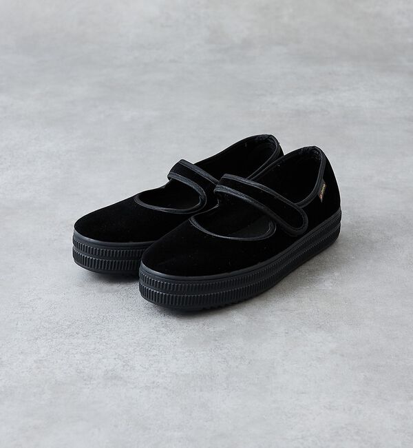 collex「【WEB限定】【ALBEROLA】一部別注 ベルベットメリージェーン【予約】」|その他|ブラック