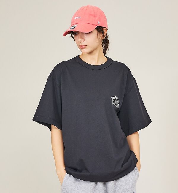 ABAHOUSE「【NANGA / ナンガ】Chest Logo T-Shirt / 胸ロゴTシャ」|Tシャツ・カットソー|